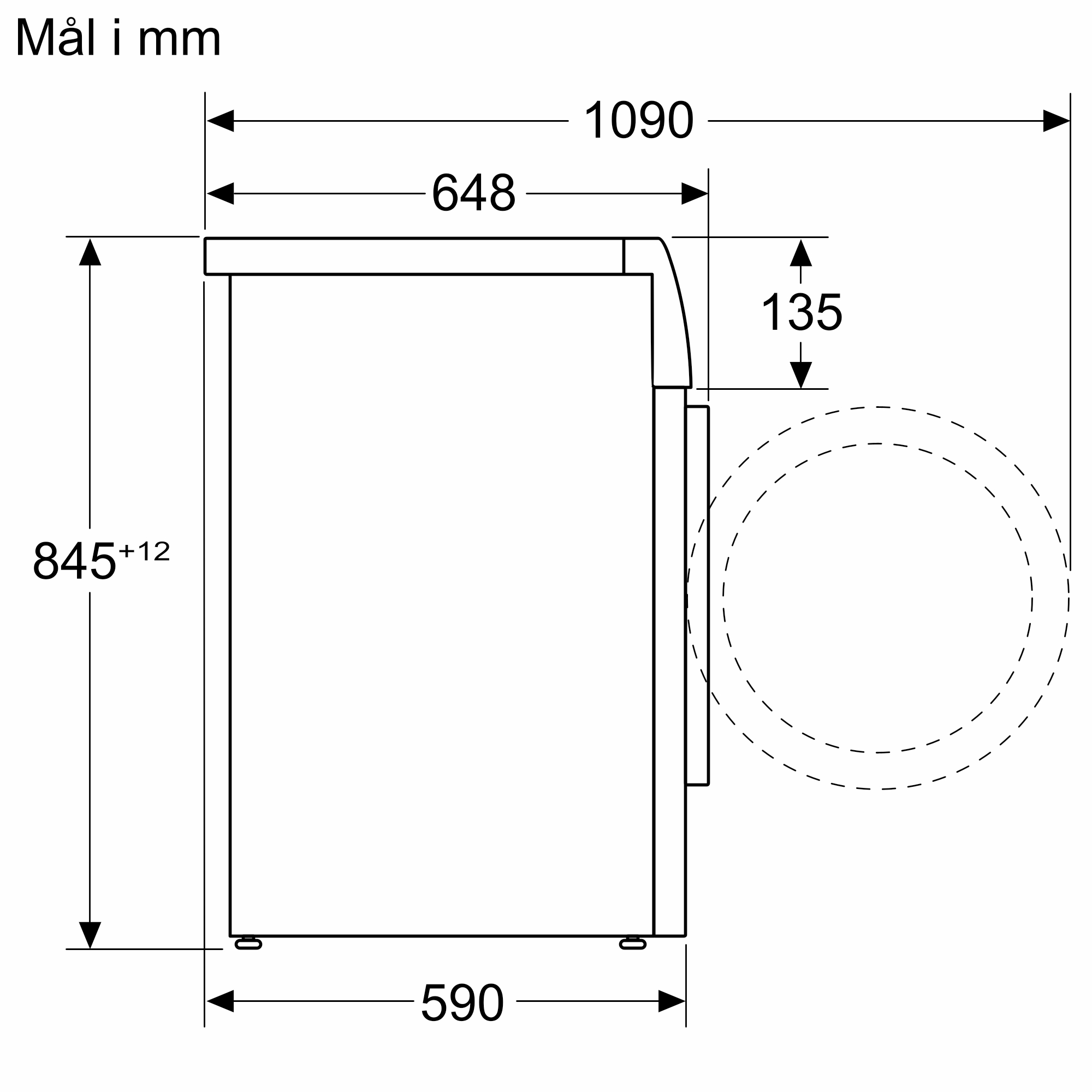 Bosch WGB254A0SN Vaskemaskine